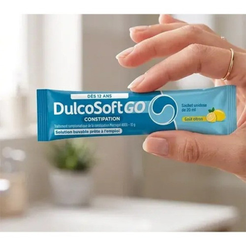 DulcoSoft Go : Laxatif doux en sticks pour constipation occasionnelle