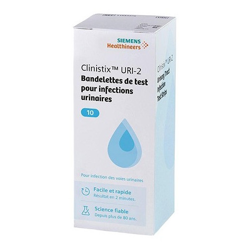 Bandelettes Bayer Clinistix URI 2 - Test urinaire rapide et fiable