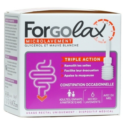Micro lavement MAYOLY : Glycérol + miel pour un soulagement efficace