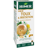 Sirop Toux Humer Miel : Soulagement Irritation Gorge - 100ml