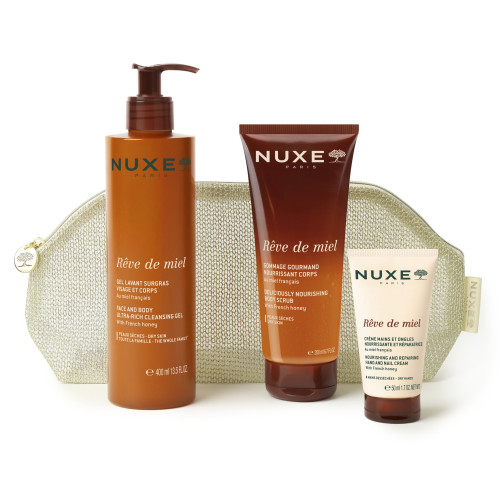 NUXE Rêve de Miel : Routine Corps Réconfortante - Nettoyer & Nourrir