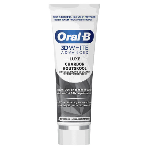 3D White Advanced Dentifrice Luxe Charbon 75 ml