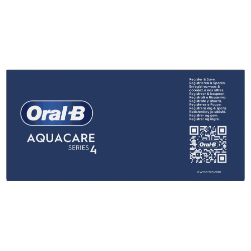 Oral B Aquacare 4 Hydropulseur 1 Unité - Soin Gencives Sensibles