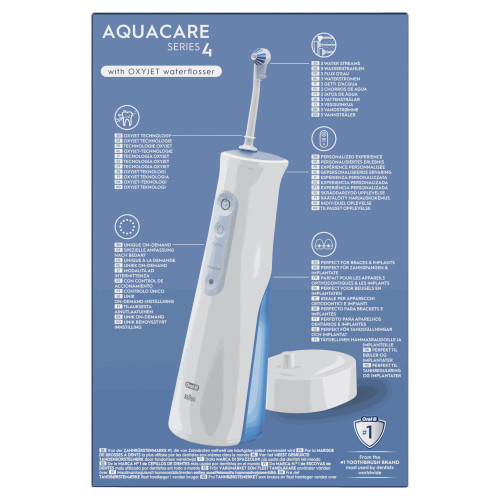 Oral B Aquacare 4 Hydropulseur 1 Unité - Soin Gencives Sensibles