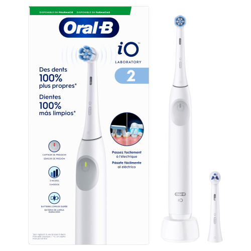 Oral-B iO 2 Brosse à dents électrique Nettoyage optimal 2 modes