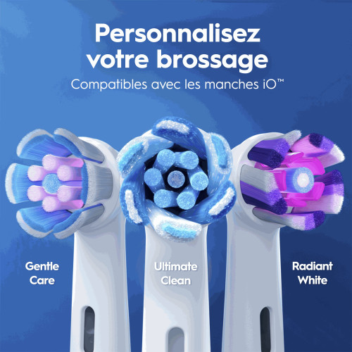 Oral-B iO 2 Brosse à dents électrique Nettoyage optimal 2 modes