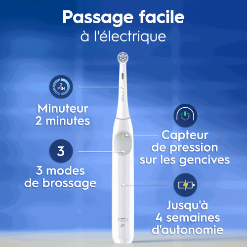 Oral-B iO 2 Brosse à dents électrique Nettoyage optimal 2 modes