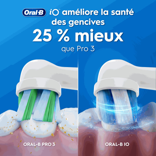 Oral-B iO 2 Brosse à dents électrique Nettoyage optimal 2 modes