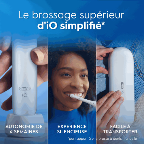 Oral-B iO 2 Brosse à dents électrique Nettoyage optimal 2 modes
