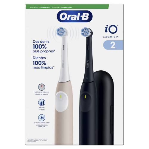 Oral-B iO2 Brosse à Dents Électrique Propreté et Santé Dentaire