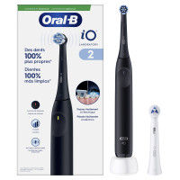 Oral-B iO2 Brosse à Dents Électrique Noire Technologie Avancée