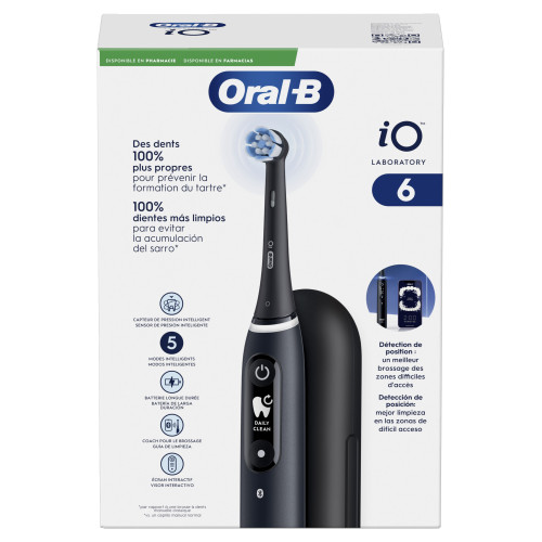 Oral-B iO6 Brosse à Dents Électrique Propreté et Soin Gencives