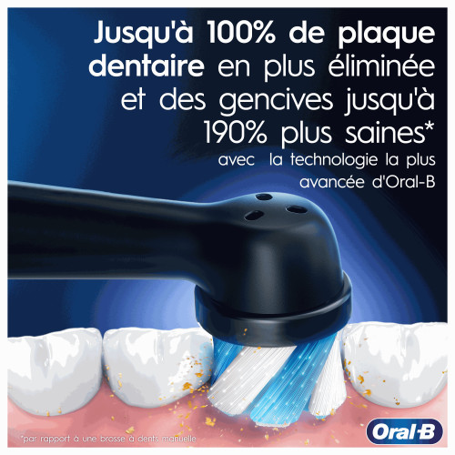 Oral-B iO6 Brosse à Dents Électrique Propreté et Soin Gencives