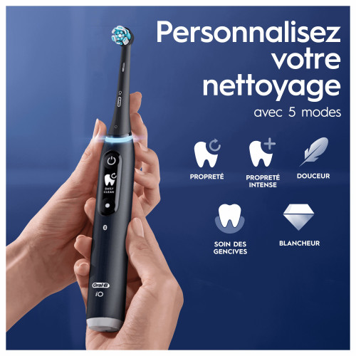 Oral-B iO6 Brosse à Dents Électrique Propreté et Soin Gencives