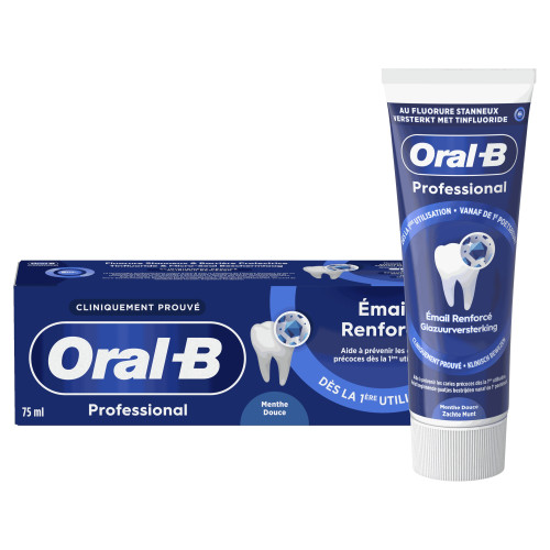 Oral-B Dentifrice Émail Renforcé 75ml Protection Émail Sensible