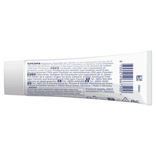 Oral-B Dentifrice Émail Renforcé 75ml Protection Émail Sensible