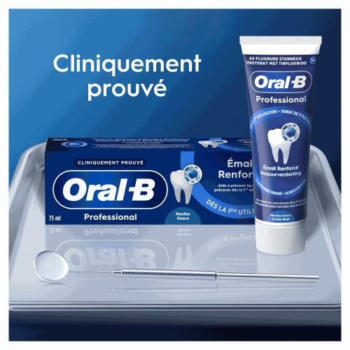 Oral-B Dentifrice Émail Renforcé 75ml Protection Émail Sensible