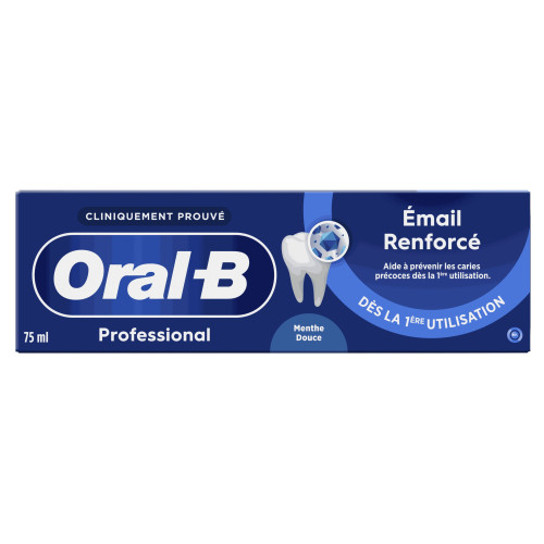 Oral-B Dentifrice Émail Renforcé 75ml Protection Émail Sensible