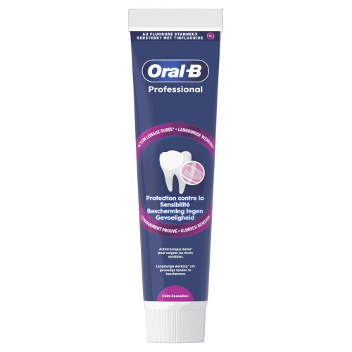 Oral-B Dentifrice Sensibilité 125ml Soulagement & Protection - Pharma360