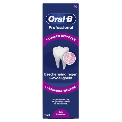Oral-B Dentifrice Sensibilité 75ml Soulagement Douleur Dentaire