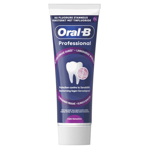 Oral-B Dentifrice Sensibilité 75ml Soulagement Douleur Dentaire