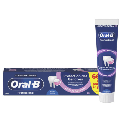 Oral B Dentifrice Protection Gencives 125ml Santé Gencives Pharma360