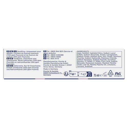 Oral B Dentifrice Protection Gencives 75 ml Santé Gencives Pharma360