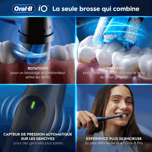 Oral B iO2 Brosse à dents électrique propreté optimale Pharma360