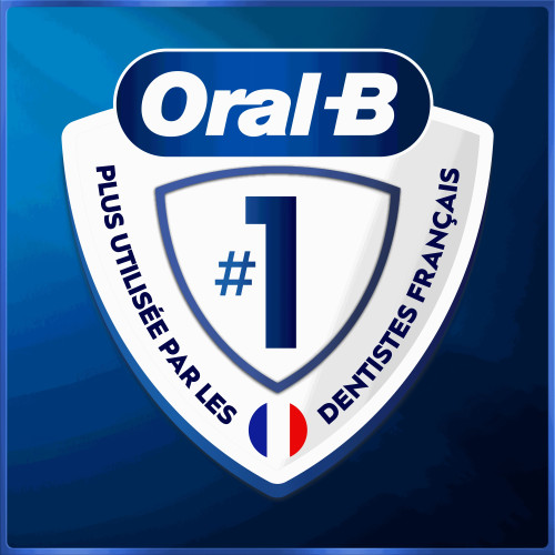 Oral B iO Brosse à dents électrique série 5 Blanche, soin optimal dents