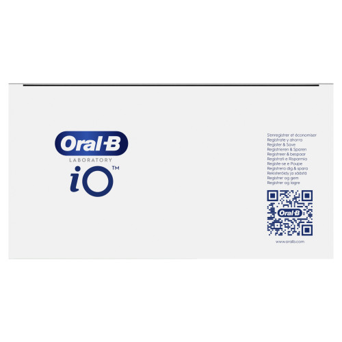 Oral B iO Brosse à dents électrique série 5 Blanche, soin optimal dents
