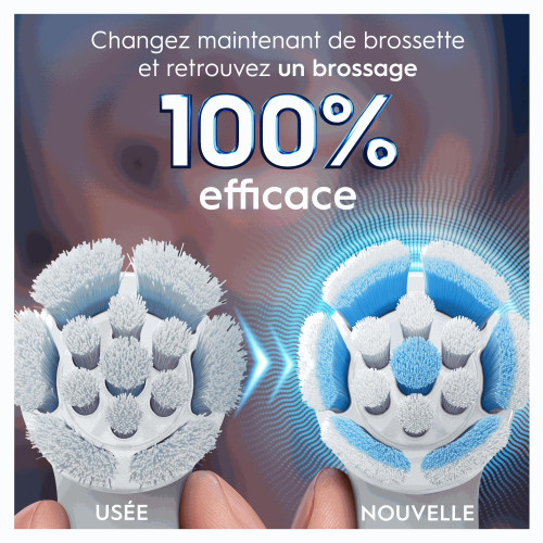 Oral-B iO Gentle Care 3 brossettes soin doux dents sensibles Pharma360