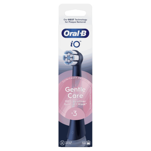 Oral B iO Gentle Care 3 brossettes Nettoyage doux dents sensibles