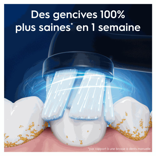 Oral B iO Gentle Care 3 brossettes Nettoyage doux dents sensibles