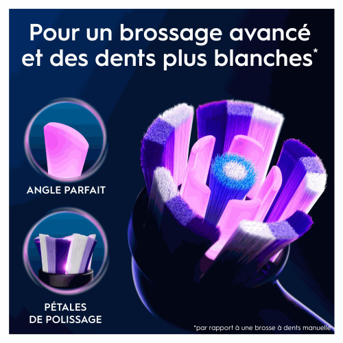 Oral B iO Brossettes Radiant White 3 Pack Sourire Éclatant Pharma360