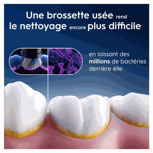 Oral B iO Brossettes Radiant White 3 Pack Sourire Éclatant Pharma360