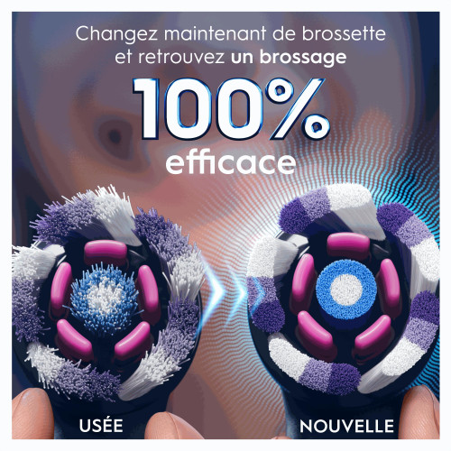 Oral B iO Brossettes Radiant White 3 Pack Sourire Éclatant Pharma360