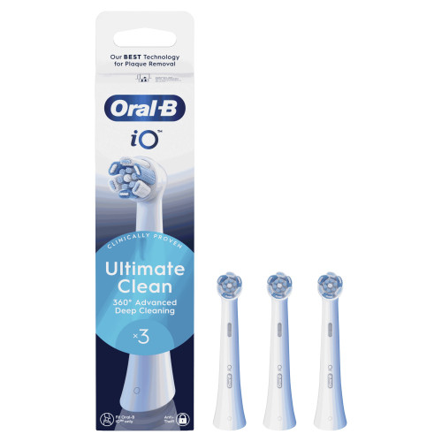 Oral-B iO Brossettes Ultimate Clean 3x Nettoyage Pro Parapharmacie