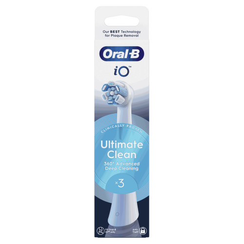 Oral-B iO Brossettes Ultimate Clean 3x Nettoyage Pro Parapharmacie