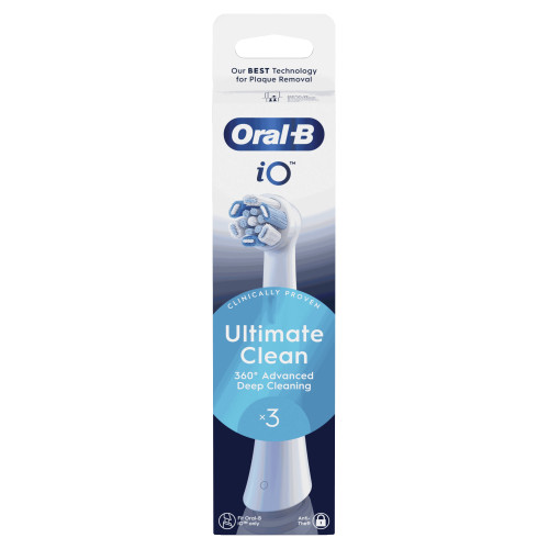 Oral-B iO Brossettes Ultimate Clean 3x Nettoyage Pro Parapharmacie