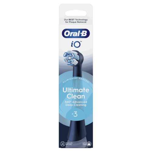 Oral B iO Brossettes 3 Noir Nettoyage Pro Plaque Dentaire Pharma360