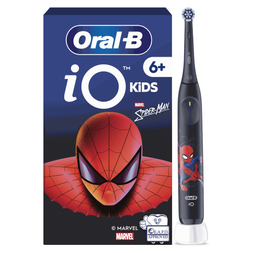 Oral-B iO Kids Brosse à Dents Spiderman Douceur et Efficacité Enfants