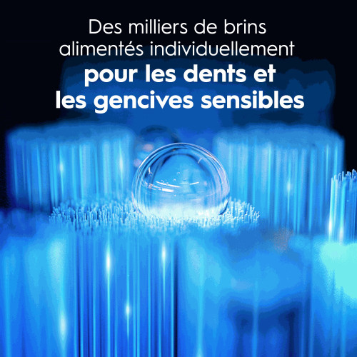 Oral-B IO3 Bleu Glace : 400% plus efficace qu'une brosse manuelle