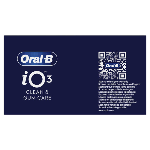Oral-B IO3 Bleu Glace : 400% plus efficace qu'une brosse manuelle