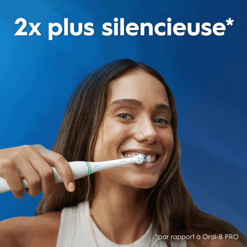 Oral-B IO3 Bleu Glace : 400% plus efficace qu'une brosse manuelle