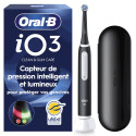ORAL-B iO3 Noir : Technologie iO, 100% plaque en plus vs manuelle