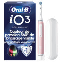 ORAL-B IO3 Rose : Brossage pro à la maison, 3 modes, Gum Guard