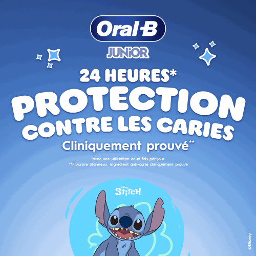 Oral B Junior Dentifrice 6+ Stitch 75ml Protection Anti-Caries 24h