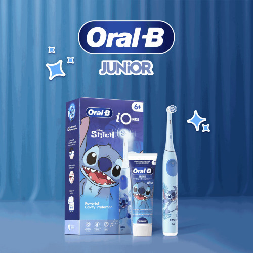 Oral B Junior Dentifrice 6+ Stitch 75ml Protection Anti-Caries 24h
