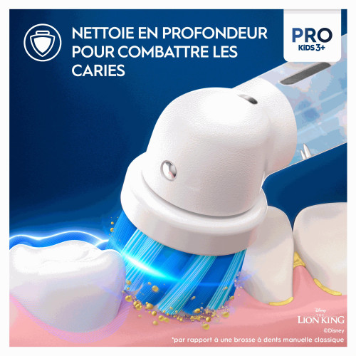 Oral B Kids Le Roi Lion Brossettes 4x Amusant et Doux Pharma360