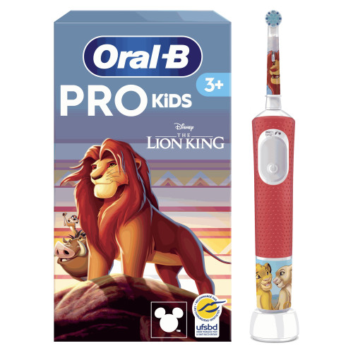 Kids Roi Lion Brosse à Dents Électrique 3 ans et +